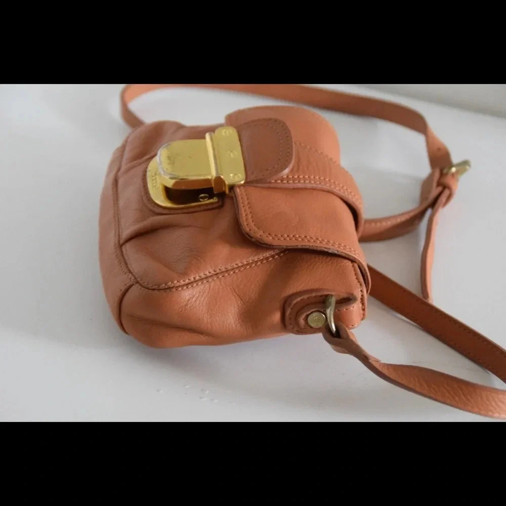 Blaque small leather cross body bag